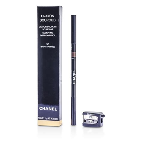 chanel crayon sourcils 30 brun naturel|CRAYON SOURCILS Sculpting eyebrow pencil 30 .